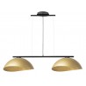 Lampa wisząca Solar 2 40580 czarny, klosz złoty Sigma