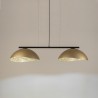 Lampa wisząca Solar 2 40580 czarny, klosz złoty Sigma