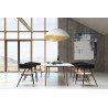 Lampa wisząca Solaris XL 40617 biały, klosz biały, złoty Sigma