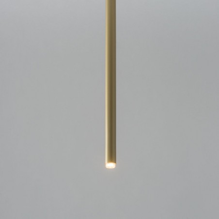 Lampa wisząca Sopel 1 33151 złoty matowy Sigma