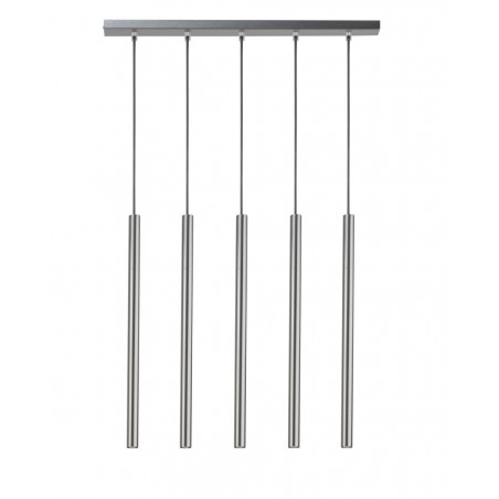 Lampa wisząca Sopel 5 33618 srebrny Sigma