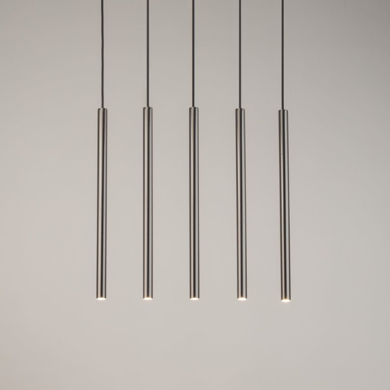 Lampa wisząca Sopel 5 33618 srebrny Sigma