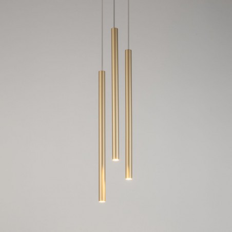 Lampa wisząca Sopel 3 33624 złoty Sigma