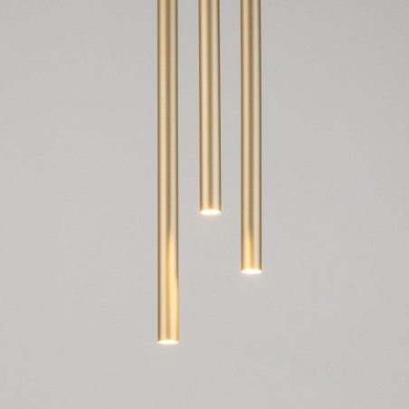 Lampa wisząca Sopel 3 33624 złoty Sigma