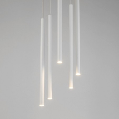 Lampa wisząca Sopel 5 33626 biały Sigma