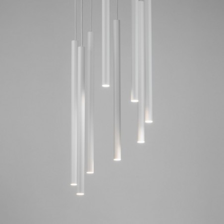 Lampa wisząca Sopel 8 33629 biały Sigma