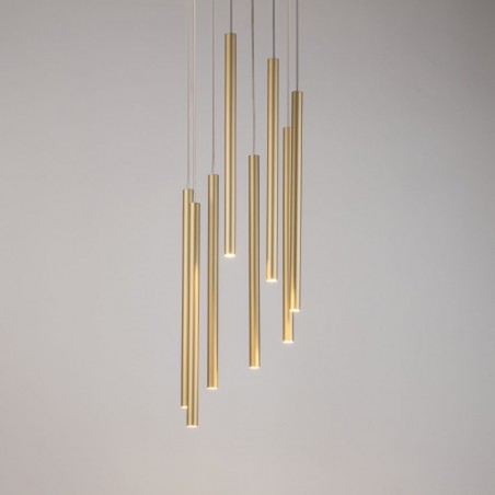 Lampa wisząca Sopel 8 33630 złoty Sigma