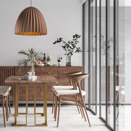 Lampa wisząca Telma 50 32025 brąz, miedź Sigma