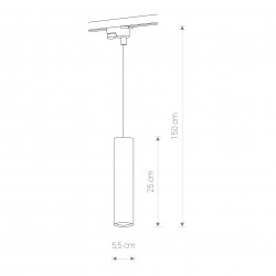 PROFILE EYE Biały 10W only LED