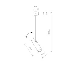 EYE SUPER A 1x35W Biały