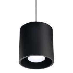 Lampa wisząca ORBIS 1 czarny SL.0051 Sollux