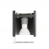 Lampa wisząca ORBIS 1 czarny SL.0051 Sollux