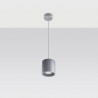 Lampa wisząca ORBIS 1 szary SL.0052 Sollux