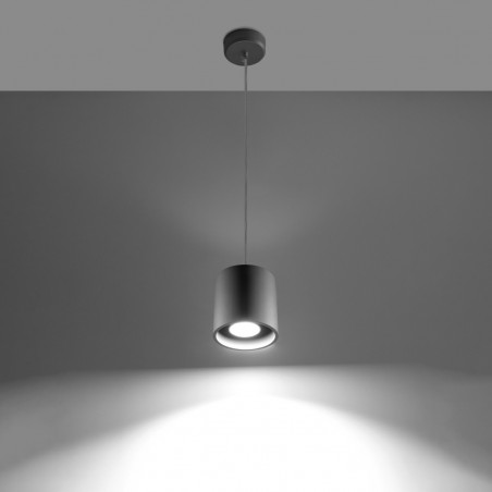 Lampa wisząca ORBIS 1 szary SL.0052 Sollux