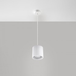 Lampa wisząca ORBIS 1 biały SL.0053 Sollux
