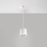 Lampa wisząca ORBIS 1 biały SL.0053 Sollux