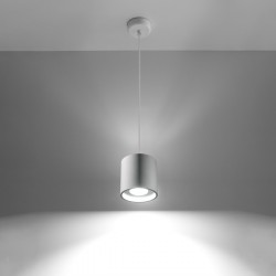 Lampa wisząca ORBIS 1 biały SL.0053 Sollux