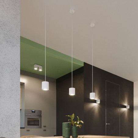 Lampa wisząca ORBIS 1 biały SL.0053 Sollux