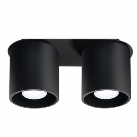 Plafon ORBIS 2 czarny SL.0054 Sollux