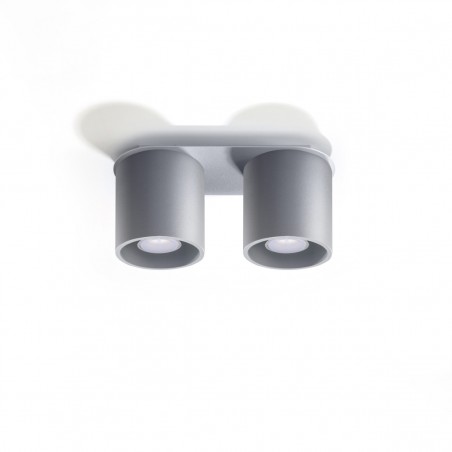 Plafon ORBIS 2 szary SL.0055 Sollux
