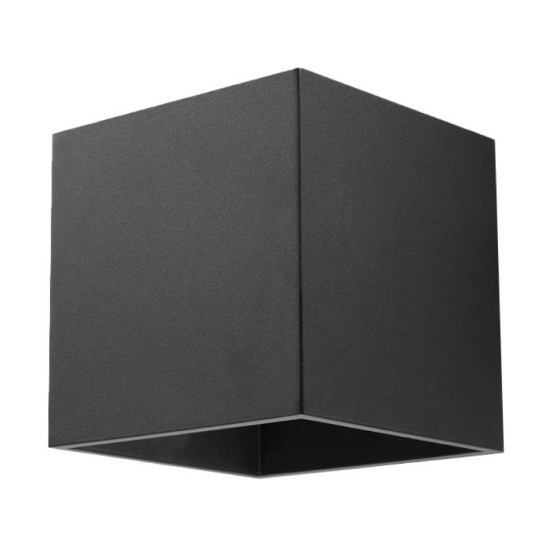 Kinkiet QUAD 1 czarny SL.0057 Sollux