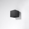 Kinkiet QUAD 1 czarny SL.0057 Sollux