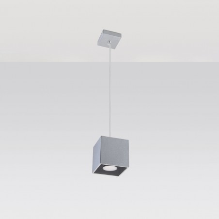 Lampa wisząca QUAD 1 szary SL.0061 Sollux