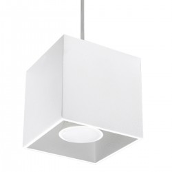 Lampa wisząca QUAD 1 biały SL.0062 Sollux
