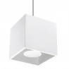 Lampa wisząca QUAD 1 biały SL.0062 Sollux