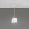 Lampa wisząca QUAD 1 biały SL.0062 Sollux