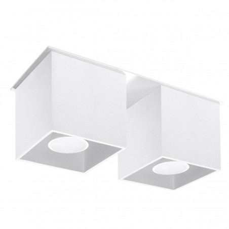 Plafon QUAD 2 biały SL.0065 Sollux