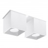 Plafon QUAD 2 biały SL.0065 Sollux