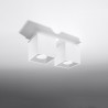 Plafon QUAD 2 biały SL.0065 Sollux