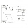 Plafon QUAD 2 biały SL.0065 Sollux