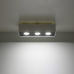 Plafon MONO 3 biały SL.0068 Sollux