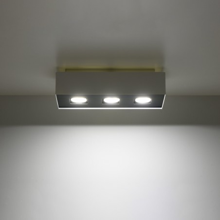 Plafon MONO 3 biały SL.0068 Sollux