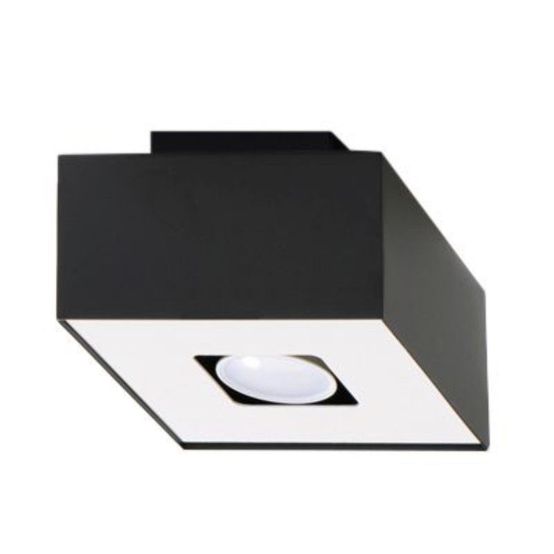 Plafon MONO 1 czarny SL.0070 Sollux Plafon MONO 1 czarny SL.0070 Sollux