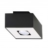 Plafon MONO 1 czarny SL.0070 Sollux