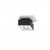 Plafon MONO 1 czarny SL.0070 Sollux