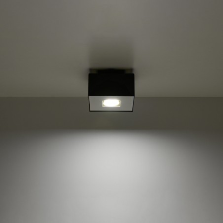 Plafon MONO 1 czarny SL.0070 Sollux