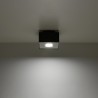 Plafon MONO 1 czarny SL.0070 Sollux
