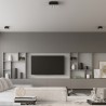 Plafon MONO 4 czarny SL.0073 Sollux