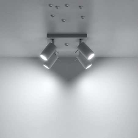 Plafon RING 4 biały SL.0090 Sollux