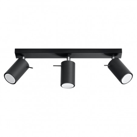 Plafon RING 3L czarny SL.0093 Sollux