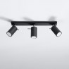 Plafon RING 3L czarny SL.0093 Sollux