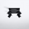 Plafon RING 4 czarny SL.0094 Sollux