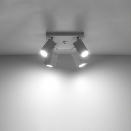 Plafon MERIDA 4 biały SL.0098 Sollux