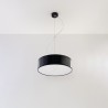 Lampa wisząca ARENA 35 czarna SL.0115 Sollux