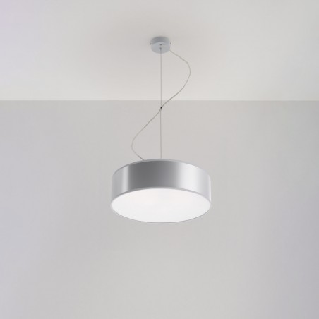 Lampa wisząca ARENA 35 szara SL.0116 Sollux