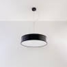Lampa wisząca ARENA 45 czarna SL.0118 Sollux